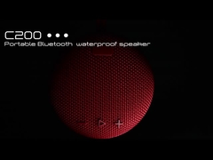 소형 육군 녹색 무선 블루투스 스피커 파르빅 재료 800mAh 10M 범위