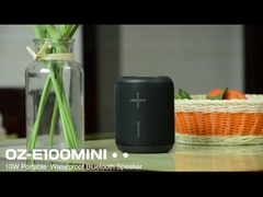 오지 10W 출력 트롤리 IPX7 RGB 조명으로 방수 블루투스 스피커