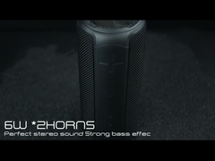 프리미엄 LED 무선 스피커 12W 방수 IPX7 TWS 기능