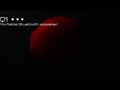 작은 미니 아웃도어 스피커, 3.7V 800mAh 블루투스 스피커