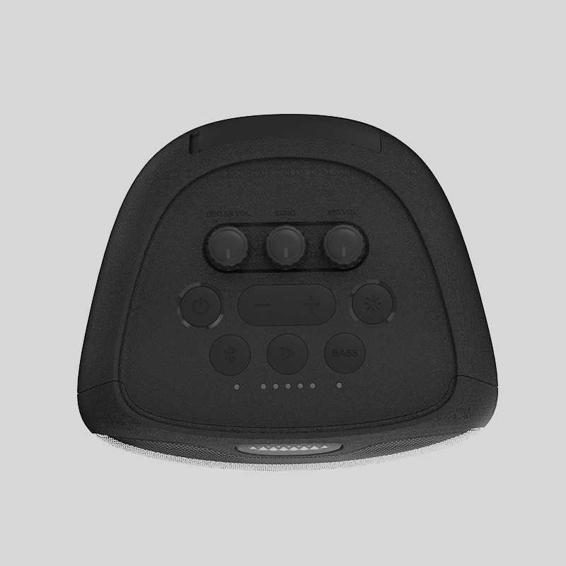 20Hz-20KHz 주파수 반응 외부 파티 스피커 AUX / 10 미터 무선 범위