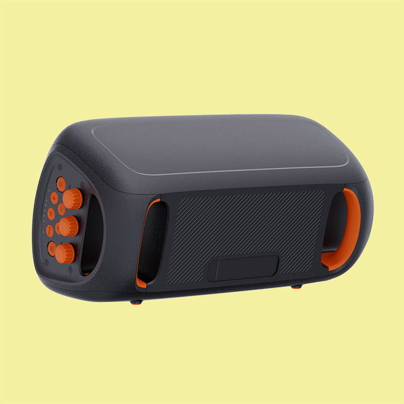 방수 야외 파티 스피커 7.4V 4500mAh 배터리 V5.3 블루투스 4.55 KGS 무게