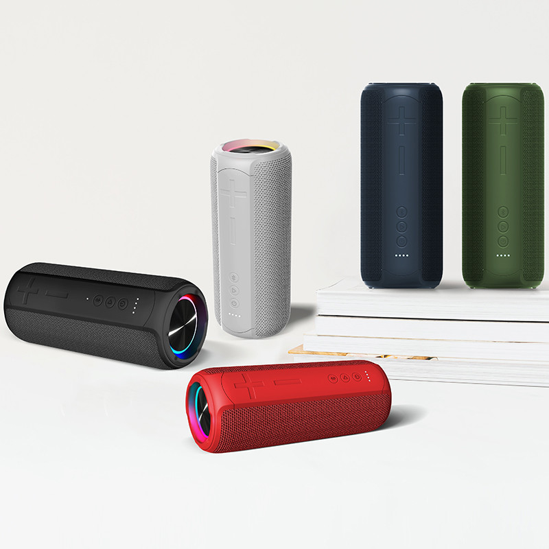 블루투스 5.0 3.7V 2200mAh 전지 성능과 10W 가지고 다닐 수 있는 무선 스피커들